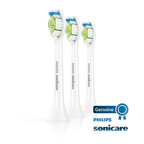 Philips Sonicare DiamondClean replacement toothbrush heads, HX6063/64, White...