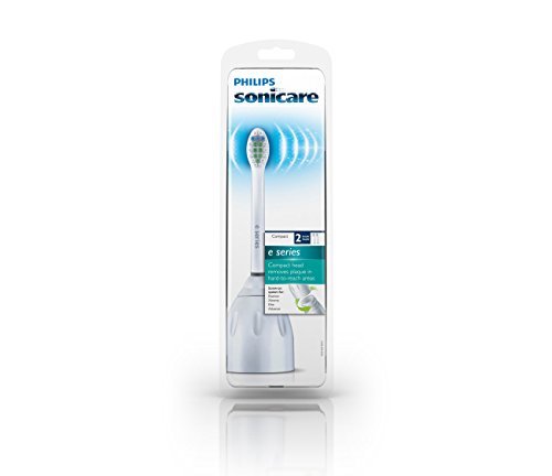 Philips Sonicare E-Series replacement toothbrush heads, HX7012/64, Compact 