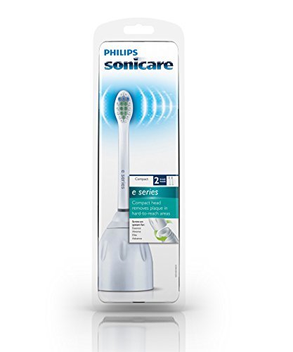 Philips Sonicare E-Series replacement toothbrush heads, HX7012/64, Compact 