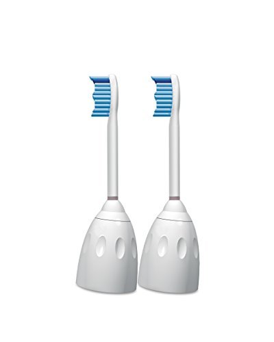 Philips Sonicare E-Series replacement toothbrush heads for sensitive teeth , HX7052/64, 2-pack