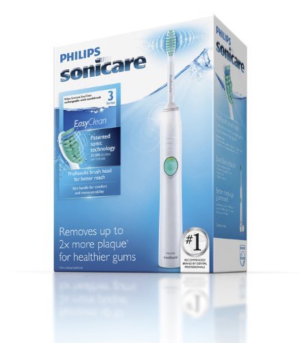 Philips Sonicare Easy Clean Sonic Electric Toothbrush, HX6511/50 