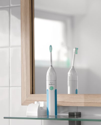 Philips Sonicare Essence Sonic Electric Rechargeable Toothbrush, White, FFP 