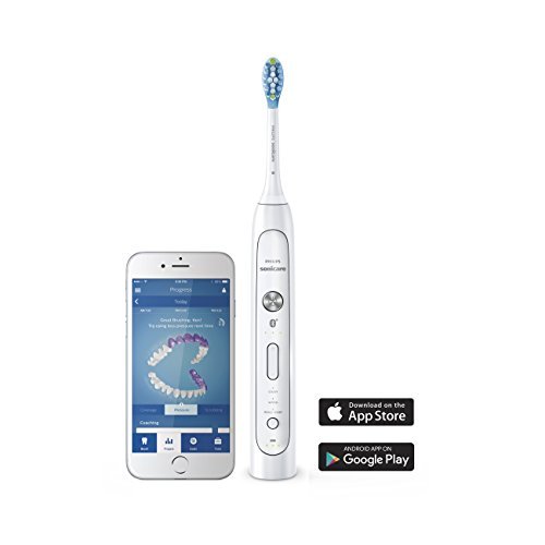 Philips Sonicare Flexcare Platinum Connected Rechargeable Toothbrush with UV Sanitizer 