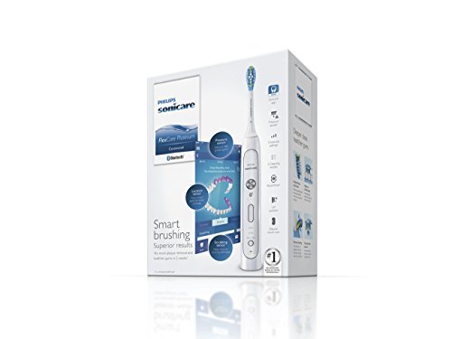 Philips Sonicare Flexcare Platinum Connected Rechargeable Toothbrush with UV Sanitizer 