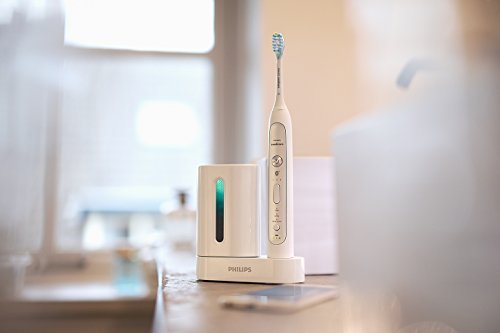 Philips Sonicare Flexcare Platinum Connected Rechargeable Toothbrush with UV Sanitizer 