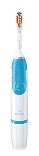 Philips Sonicare HX3631/06 Powerup Battery Toothbrush, Medium, Scuba Blue 