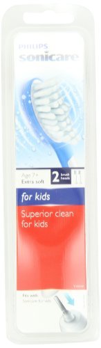 Philips Sonicare HX6042/64 Sonicare for Kids Replacement Brush Heads, Ages 7-10, 2 Pack 