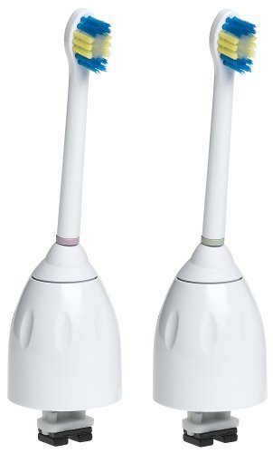 Philips Sonicare HX7012/60 e-Series Compact Replacement Brush Heads, 2-Pack 