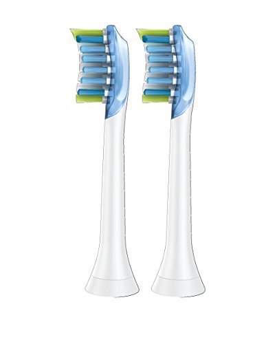 Philips Sonicare HX9042/64 Adaptive Replacement toothbrush heads, White, 2-Count 