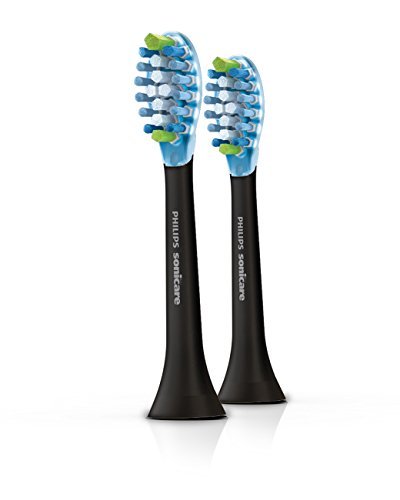 Philips Sonicare Hx9042/94 Adaptive Clean Brush Head, Black, 2 Count 