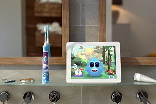 Philips Sonicare for Kids Bluetooth Connected Rechargeable Electric Toothbrush, HX6321/02 