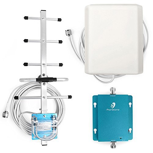 Phonetone GSM 3G 850MHz Phone Signal Repeater Witn 2 Antennas+ cable for AT&T Verizon