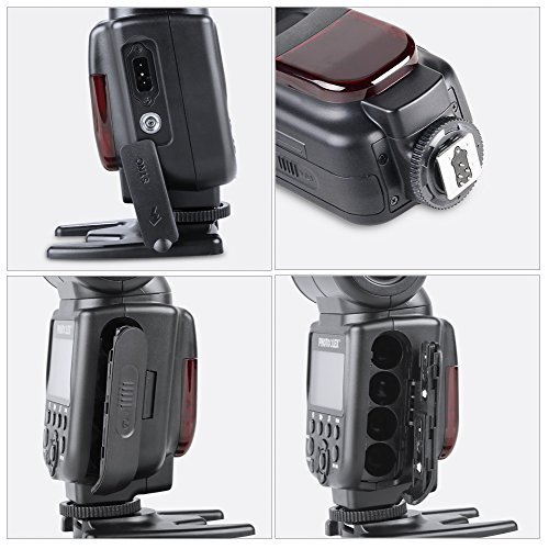 Photoolex M800C Powerful Flash Speedlite 580EX II TTL 1/8000s Canon Flash for Canon 1Ds Mark III, 1Ds Mark II, 1D Mark IV, 1D Mark III EOS 700D 650D and Other Canon Digital DSLR Cameras