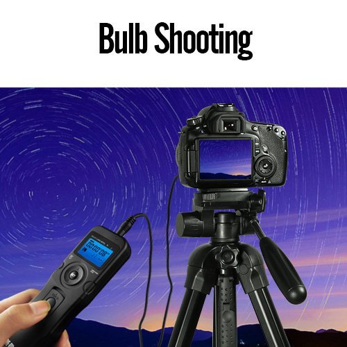 Photoolex T710C Digital Camera Remote Controller LCD Timer Shutter Release Remote Control for Canon 700D/T5i, 650D/T4i, 550D/T2i, 500D/T1i, 350D/XT, 400D/XTi, 1000D/XS, 450D/XSi, 60D, 100D etc