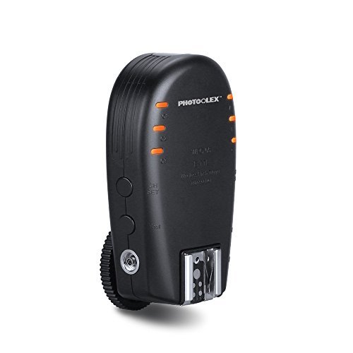 Photoolex WFC-05 1/8000s 2.4G Wireless Flash Trigger, Support E-TTL, Manual and Multi Flash Modes for CANON EOS 5D Mark II/5D Mark III/1Ds Mark III/7D/60D/ 50D/40D/650D etc (Single)
