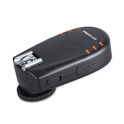 Photoolex WFC-05 1/8000s 2.4G Wireless Flash Trigger, Support E-TTL, Manual and Multi Flash Modes for CANON EOS 5D Mark II/5D Mark III/1Ds Mark III/7D/60D/ 50D/40D/650D etc (Single)