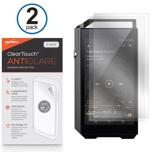 Pioneer XDP-100R Screen Protector, BoxWave [ClearTouch Anti-Glare (2-Pack)] Anti-Fingerprint Matte Film Skin for Pioneer XDP-100R