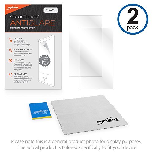 Pioneer XDP-100R Screen Protector, BoxWave [ClearTouch Anti-Glare (2-Pack)] Anti-Fingerprint Matte Film Skin for Pioneer XDP-100R