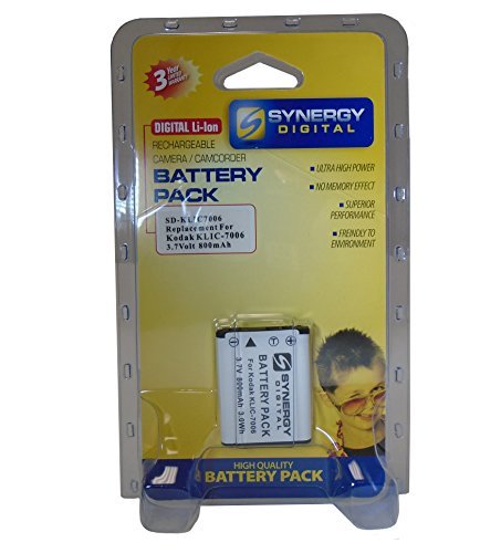 Plantronics LB-012 Battery (800 mAh) - - Replacement for Kodak KLIC-7006 Battery