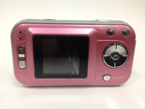 Polaroid CAA-200PC 2MP CMOS Digital Camera with 1.44-Inch LCD Display (Pink)