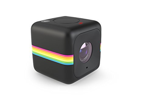 Polaroid Cube+ 1440p Mini Lifestyle Action Camera with Wi-Fi & Image Stabilization (Black)