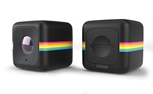 Polaroid Cube+ 1440p Mini Lifestyle Action Camera with Wi-Fi & Image Stabilization (Black)