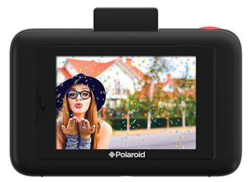 Polaroid Snap Touch Instant Print Digital Camera With LCD Display (Black) with Zink Zero Ink Printing Technology