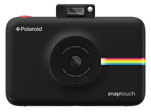 Polaroid Snap Touch Instant Print Digital Camera With LCD Display (Black) with Zink Zero Ink Printing Technology