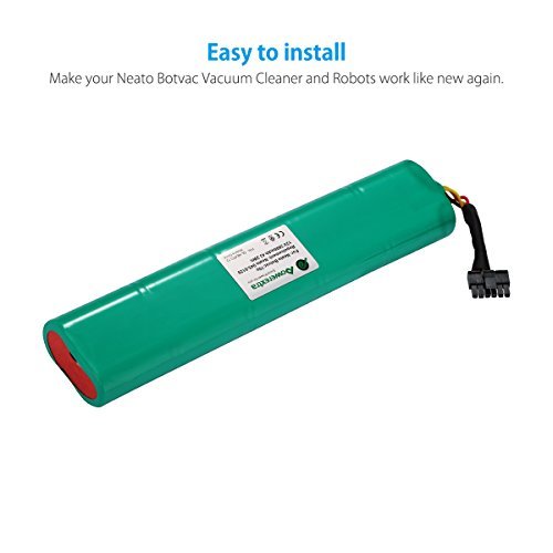 Powerextra 12V 3600mAh Ni-Mh Battery Pack for Neato Botvac Series and Botvac D Series Neato Battery Neato Botvac Battery 70e, 75, 80, 85, D75, D80, Botvac D85 Neato Robot Vacuum Cleaners