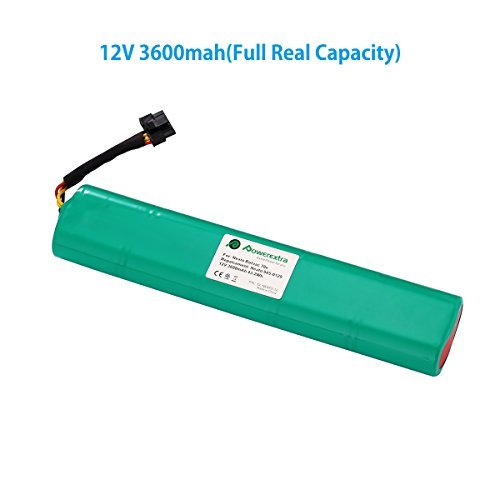 Powerextra 12V 3600mAh Ni-Mh Battery Pack for Neato Botvac Series and Botvac D Series Neato Battery Neato Botvac Battery 70e, 75, 80, 85, D75, D80, Botvac D85 Neato Robot Vacuum Cleaners