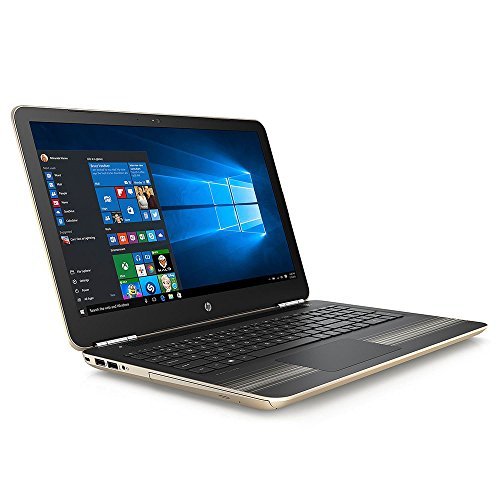 Premium HP Pavilion Business Flagship High Performance Laptop PC 15.6" Display Intel i7-6500U Processor 8GB RAM 1TB HDD Webcam 802.11AC WIFI Bluetooth DVD B&O Audio Windows 10-Modern Gold