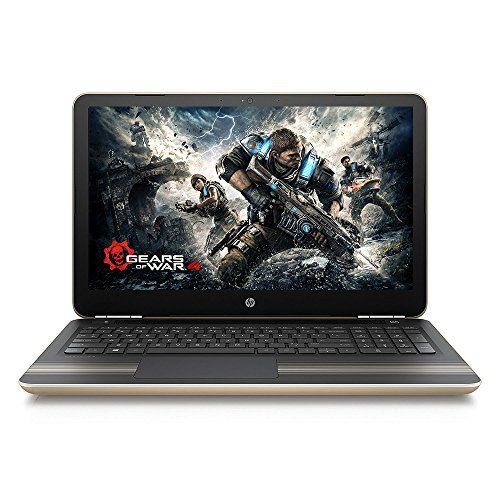 Premium HP Pavilion Business Flagship High Performance Laptop PC 15.6" Display Intel i7-6500U Processor 8GB RAM 1TB HDD Webcam 802.11AC WIFI Bluetooth DVD B&O Audio Windows 10-Modern Gold