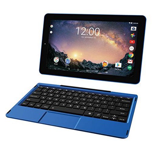 Premium High Performance RCA Galileo Pro 11.5" 32GB Touchscreen Tablet Computer with Keyboard Case Quad-Core 1.3Ghz Processor 1G Memory 32GB HDD Webcam Wifi Bluetooth Android 6.0-Blue