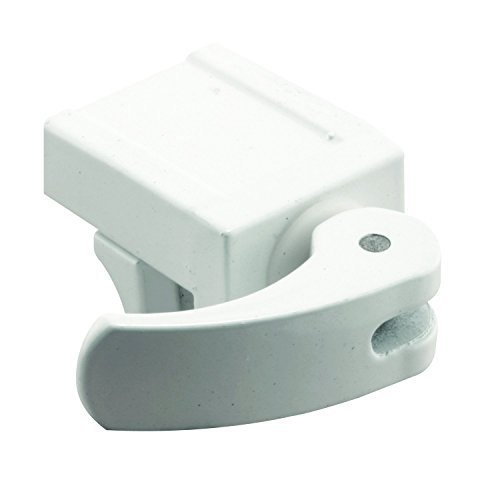 Prime-Line Products U 9809 Sliding Window Lock, 1/2 in., Diecast Construction, White, FOR VINYL WINDOWS (Pack of 2)