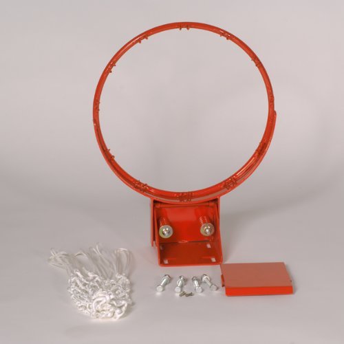 Pro Dunk Silver: In-ground Adjustable Basketball Goal Hoop with 54" Glass Backboard System for Outdoor Basketball Courts