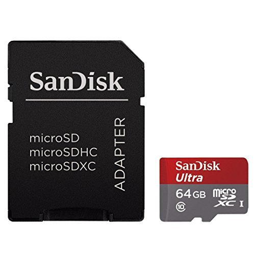 Professional Ultra 64GB MicroSDXC GoPro Hero 3+ SanDisk card is custom formatted for high speed lossless recording! Includes Standard SD Adapter. (UHS-1 Class 10 Certified 80MB/sec)