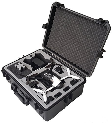 Professional carry case fits for Parrot Bebop 2 with Sky Controller 2 and googles made by MC-CASES - Excellent Cases - THE ORIGINAL (Parrot Bebop 2 FPV)
