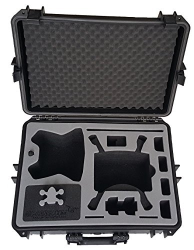 Professional carry case fits for Parrot Bebop 2 with Sky Controller 2 and googles made by MC-CASES - Excellent Cases - THE ORIGINAL (Parrot Bebop 2 FPV)