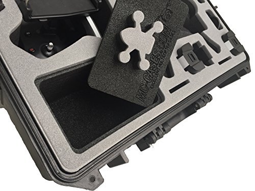 Professional carry case fits for Parrot Bebop 2 with Sky Controller 2 and googles made by MC-CASES - Excellent Cases - THE ORIGINAL (Parrot Bebop 2 FPV)