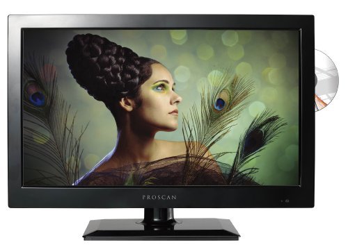 Proscan PLEDV1945A-B 19-Inch 720p 60Hz LED TV-DVD Combo