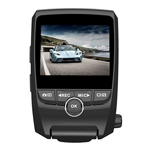 Pruveeo V7 2.4-Inch LCD FHD 1080P Dash Cam, 170 Degree Wide Angle Camera for Cars Driving Recorder DVR