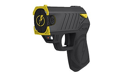 Pulse Taser with 2 Cartridges, LED Laser with/2 Cartridges, Holster and Target,Black