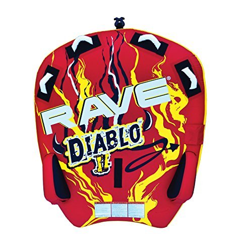 RAVE Sports 02318 Diablo II 2-Rider Towable