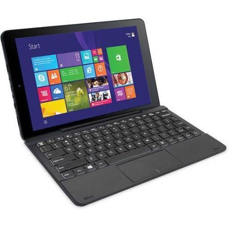 RCA 10 inches WINDOWS 10 - TABLET PC W/ DETACHABLE KEYBOARD-Black Color