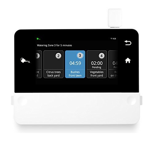 RainMachine Touch HD-12, Cloud Independent, The Forecast Sprinkler, Wi-Fi Irrigation Controller, 2nd Generation, 6,5 inch, Works with Amazon Alexa