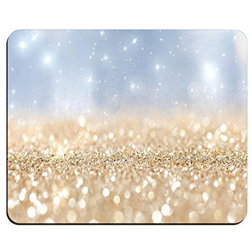 Rainbow Glitter Background Non-Slip Rubber Mousepad Gaming Mouse Pad Mat 02