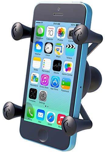 Ram Mount Cradle Holder for Universal X-Grip Cellphone/iPhone with 1-Inch Ball - Non-Retail Packaging - Black