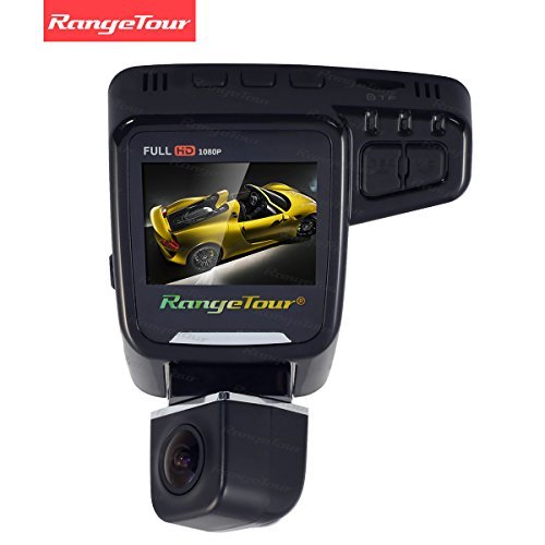 Rangetour C10s Car Dash Cam 2.0" LCD HD 1080P 170 Degree Wide Angle Nigth Vision Dashboard Hidden Video Recorder Camera with Novatek NT96650 Chip G- Sensor WDR Loop Recording, Free gift: 16GB Card