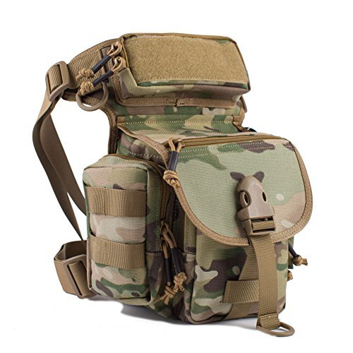 Reebow Gear Military Tactical Drop Leg Bag Tool Fanny Thigh Pack Pouch Motorcycle Thermite Versipack Mulitcamo