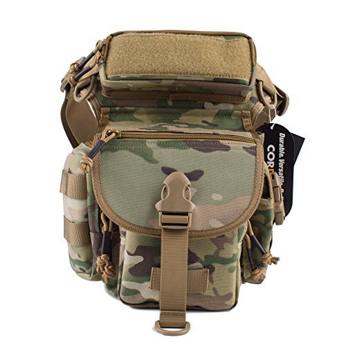 Reebow Gear Military Tactical Drop Leg Bag Tool Fanny Thigh Pack Pouch Motorcycle Thermite Versipack Mulitcamo